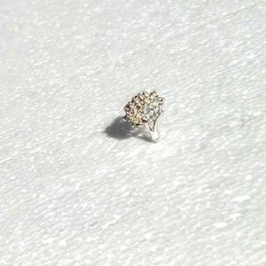 Simulated Diamond Ring Sz 6 Fashion Costume Fake